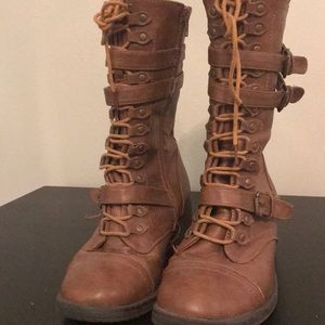 Bamboo Boots with Heel